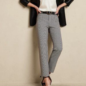 NWT 60% off Banana Republic Sloan Silm Pants - Size 6 - Hounds Tooth Pat…